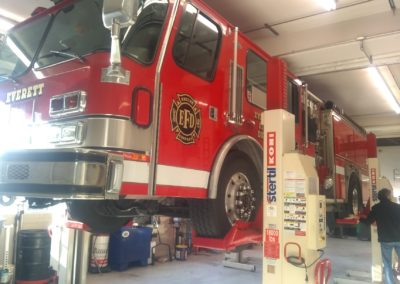 Firetruck Axle Swing Arm Repair