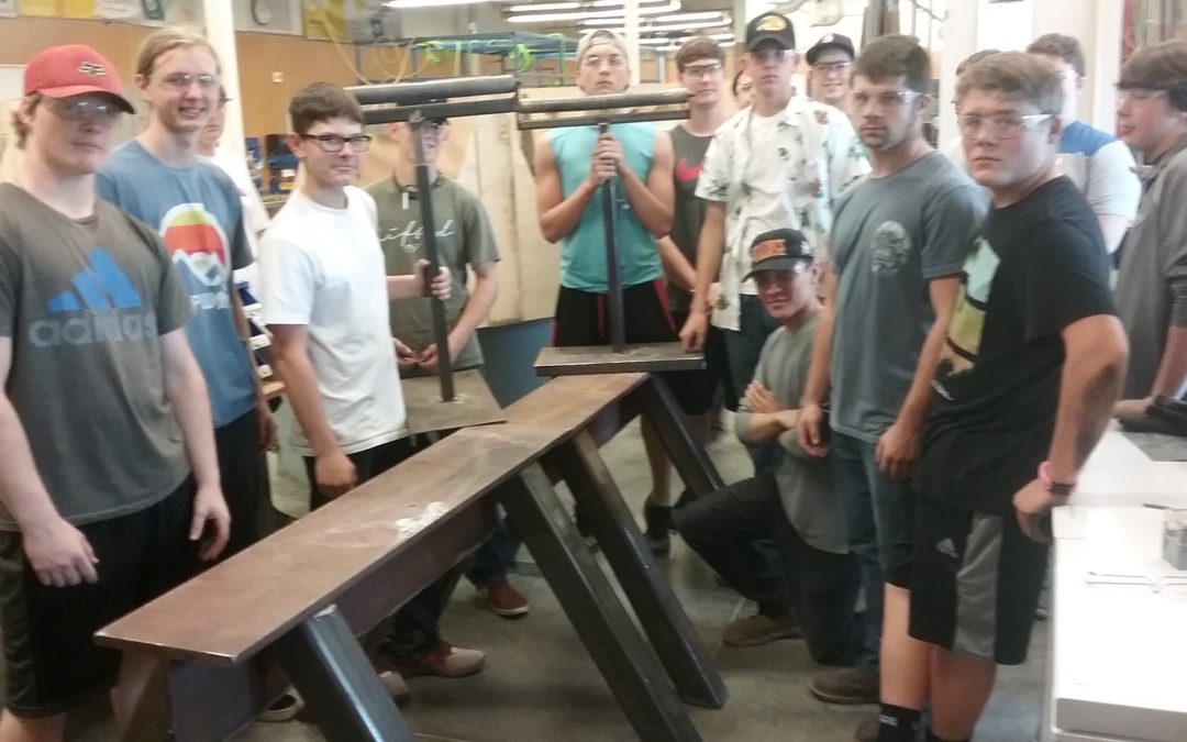 Granite Falls High School Welding Class