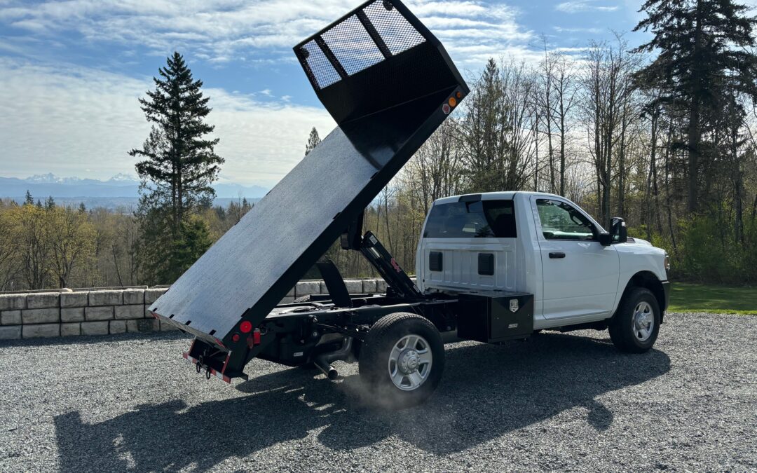 Dumping Flatbed for Sudden Valley Golf Community