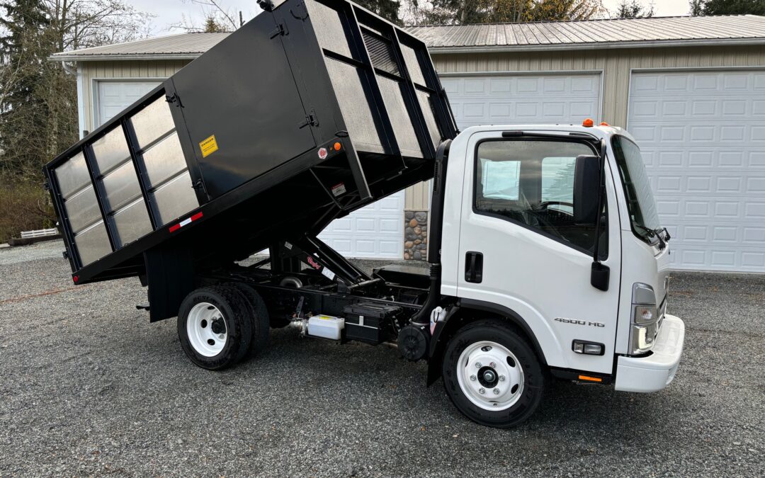 Dumping Landscape Truck for Kendall Chevrolet