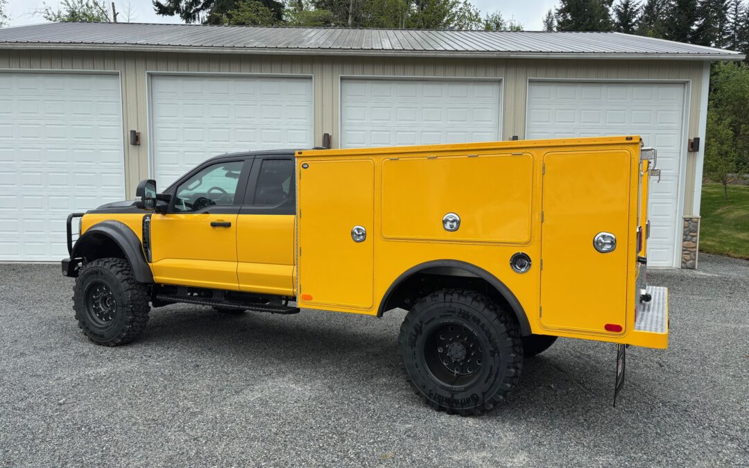 Forest Fighting Truck for Glacier Peak Fire