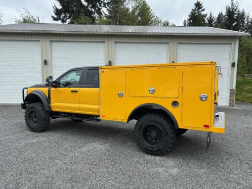 Forest Fighting Truck for Glacier Peak Fire