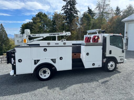Heavy Crane Service Body for City of Everett